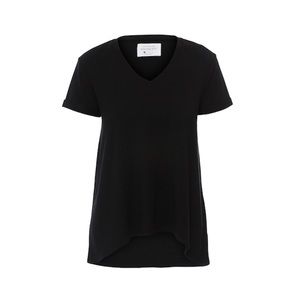 SOUTHCOTT Wonder-V Black Bamboo-Cotton Top NWT Small